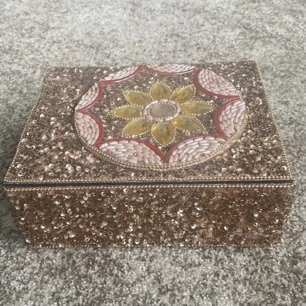 Pier 1 Bejeweled Keepsake Box